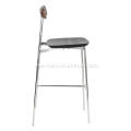 New design minimalist wooden sia bar stool